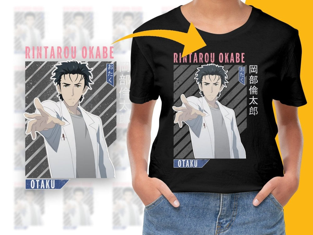 Rintarou Okabe Anime Character PNG File - Teepew
