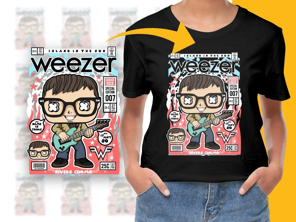 Rivers Cuomo Weezer Popculture PNG File - Teepew