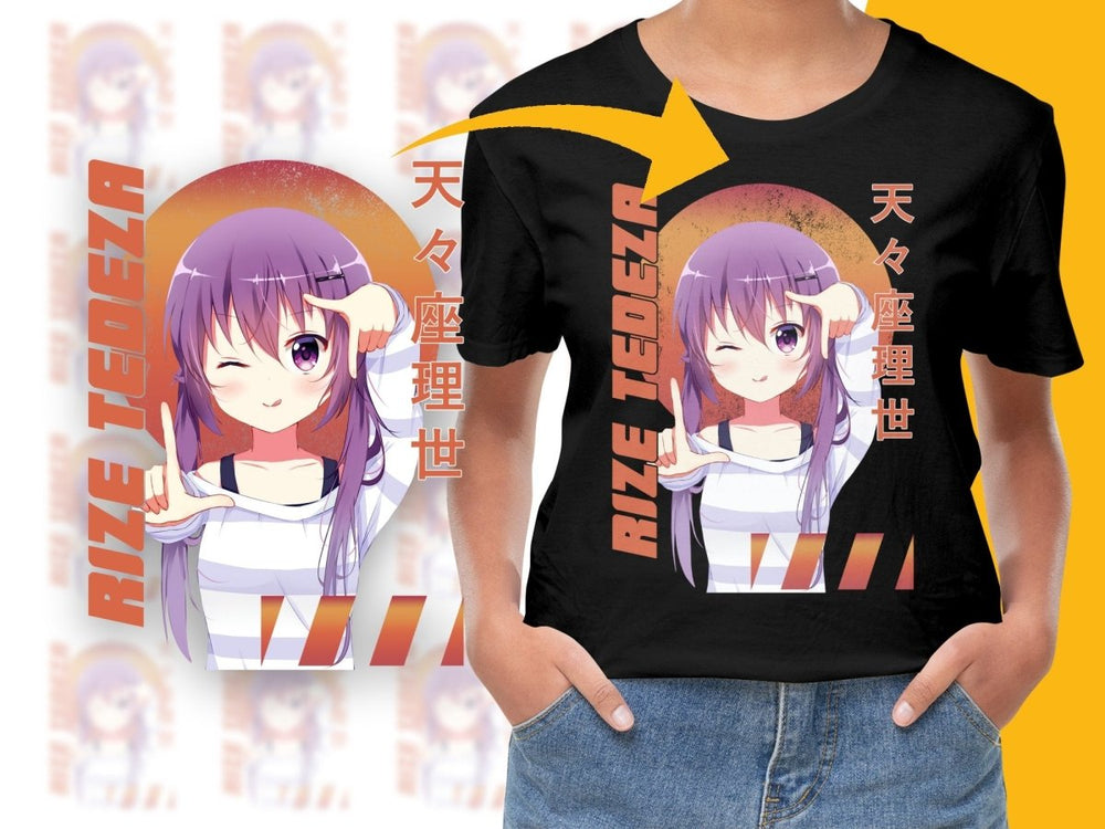 Rize Tedeza Anime Character PNG File - Teepew