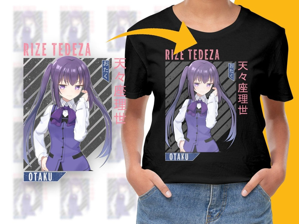 Rize Tedeza Otaku Character PNG File - Teepew
