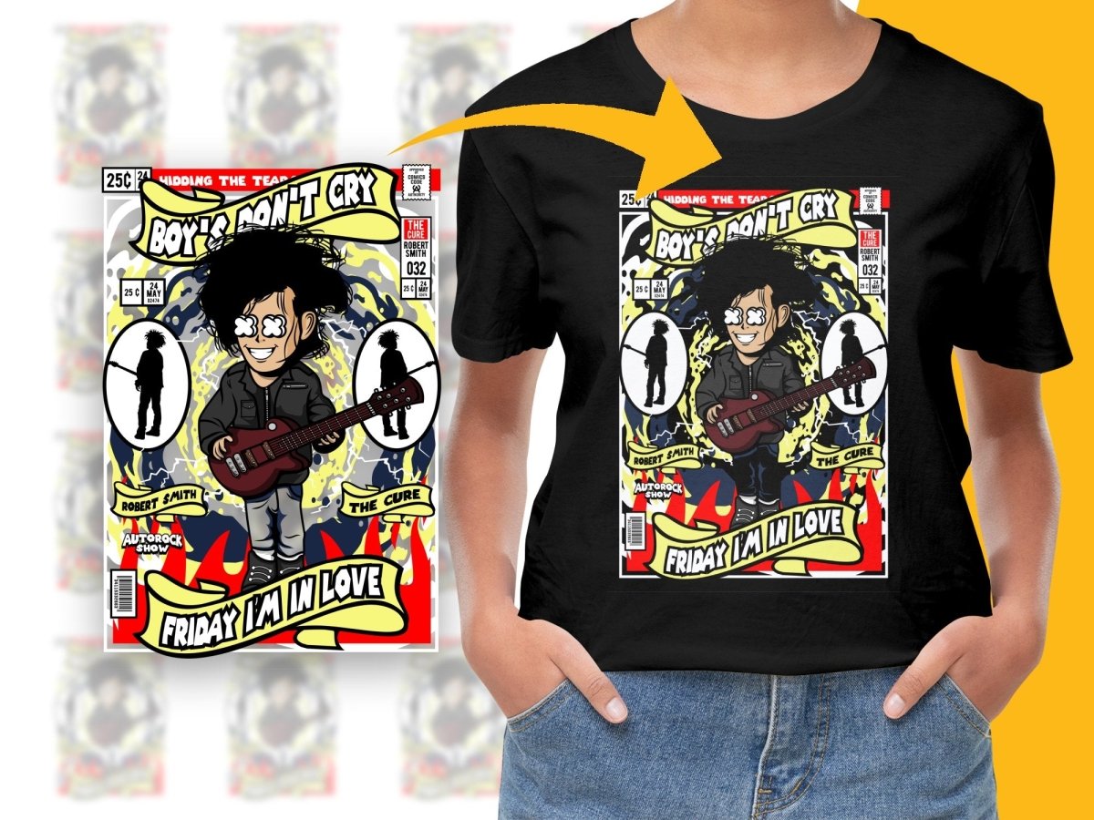 Robert Smith The Cure Popculture PNG File - Teepew