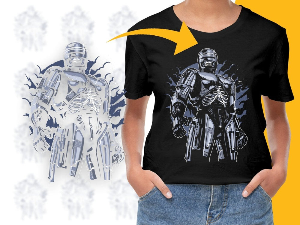 Roboskull Popculture PNG File - Teepew