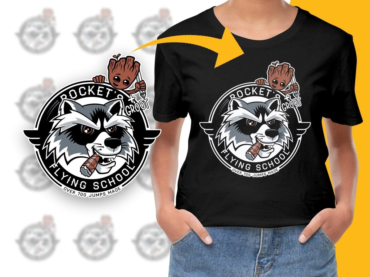 Rocket's Flying School Over 700 Jumps Made PNG File - Teepew