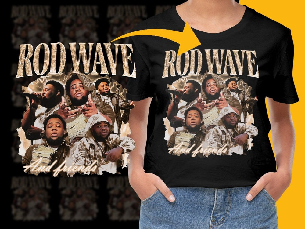 Rod Wave and Friends Graphic Design PNG File - Teepew