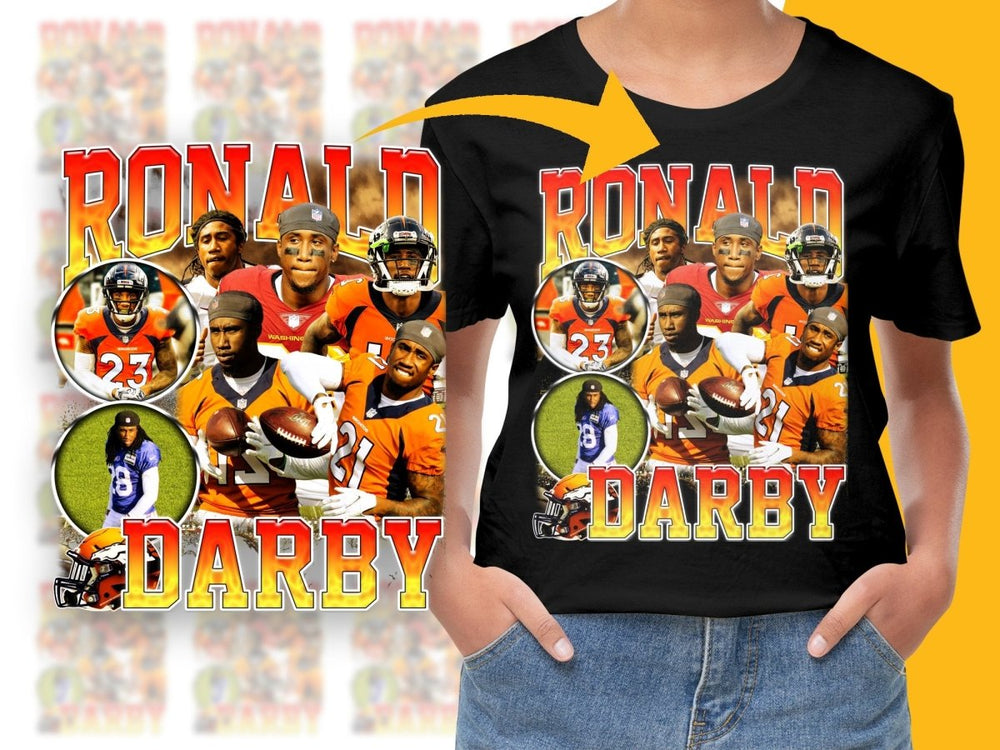 Ronald Darby Football Star Bootleg PNG File - Teepew