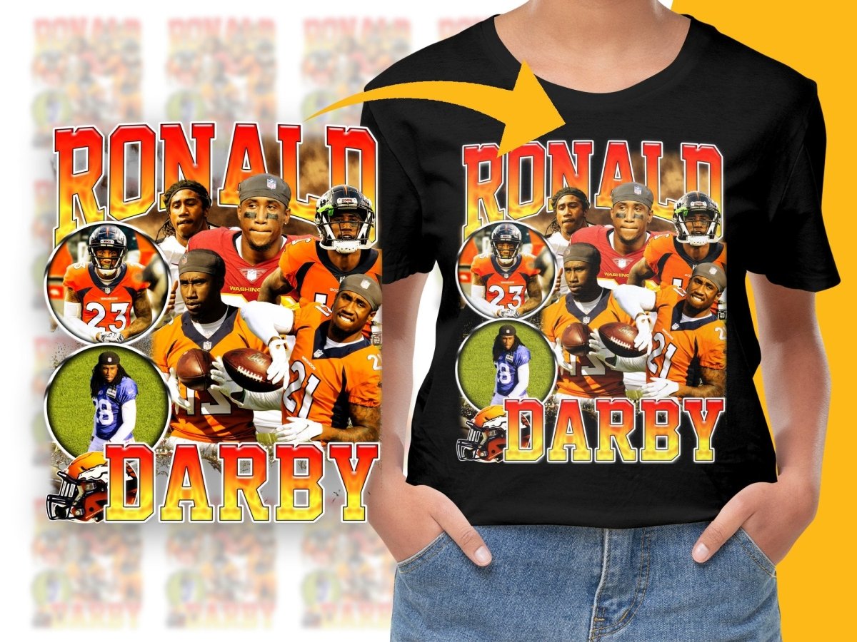 Ronald Darby Football Star Bootleg PNG File - Teepew