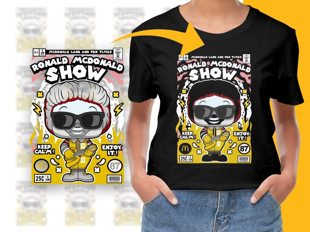 Ronald Mcdonald Popculture PNG File - Teepew