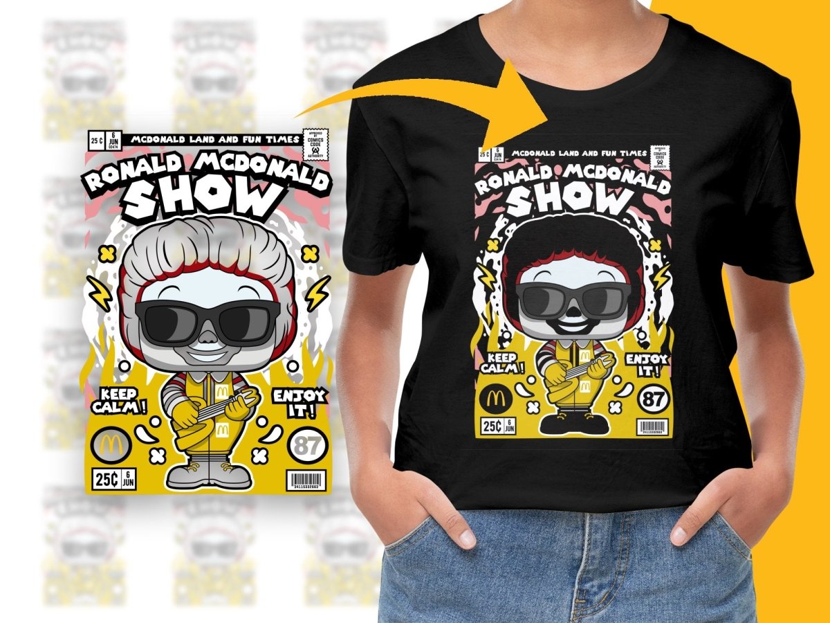 Ronald Mcdonald Popculture PNG File - Teepew