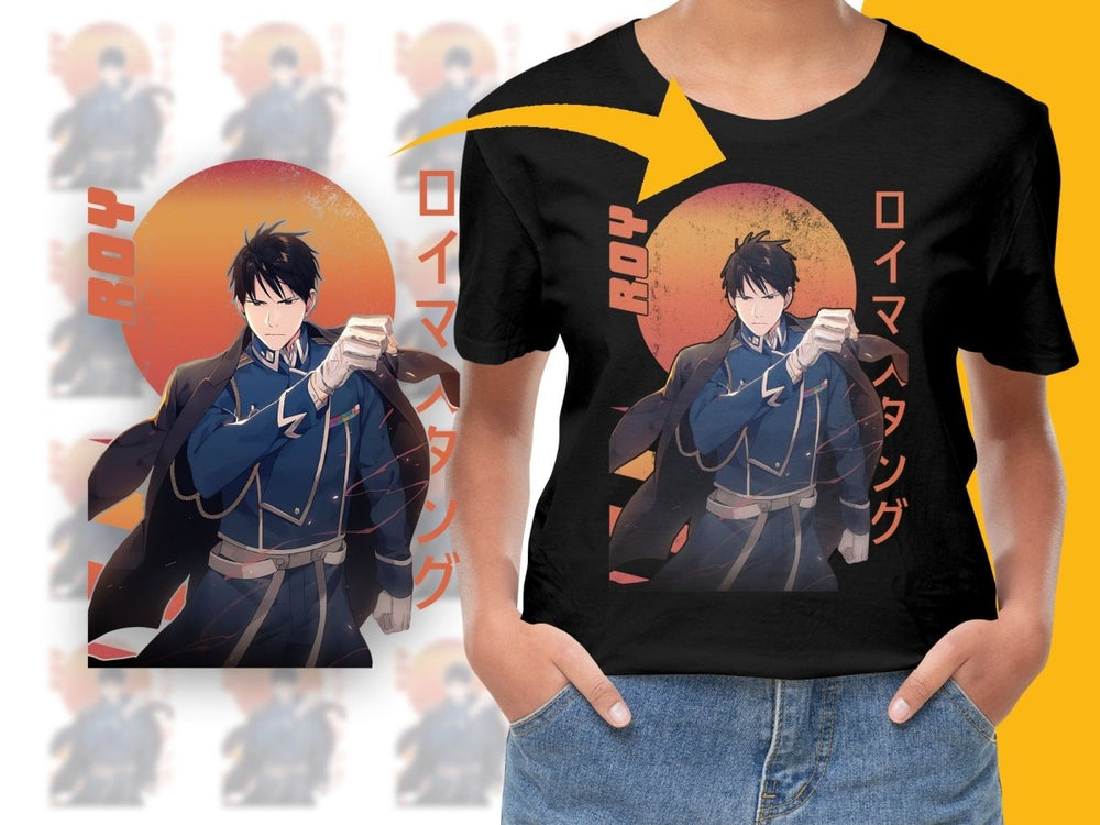 Roy Anime Character Digital Art PNG Download - Teepew