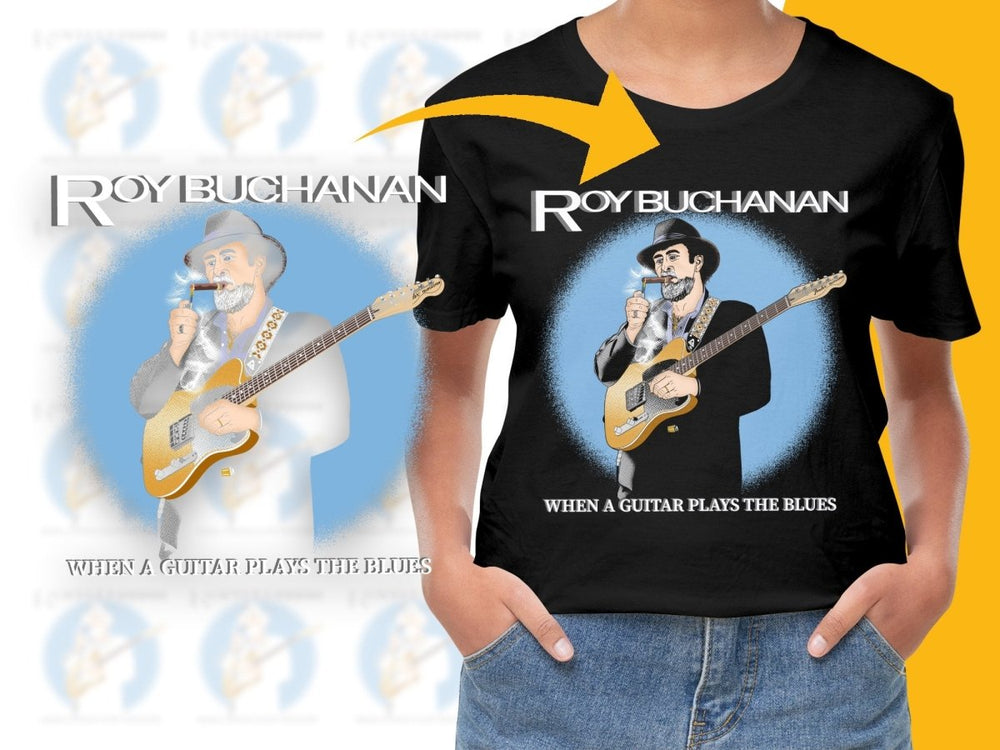 Roy Buchanan When a Guitar Plays the Blues PNG File - Teepew