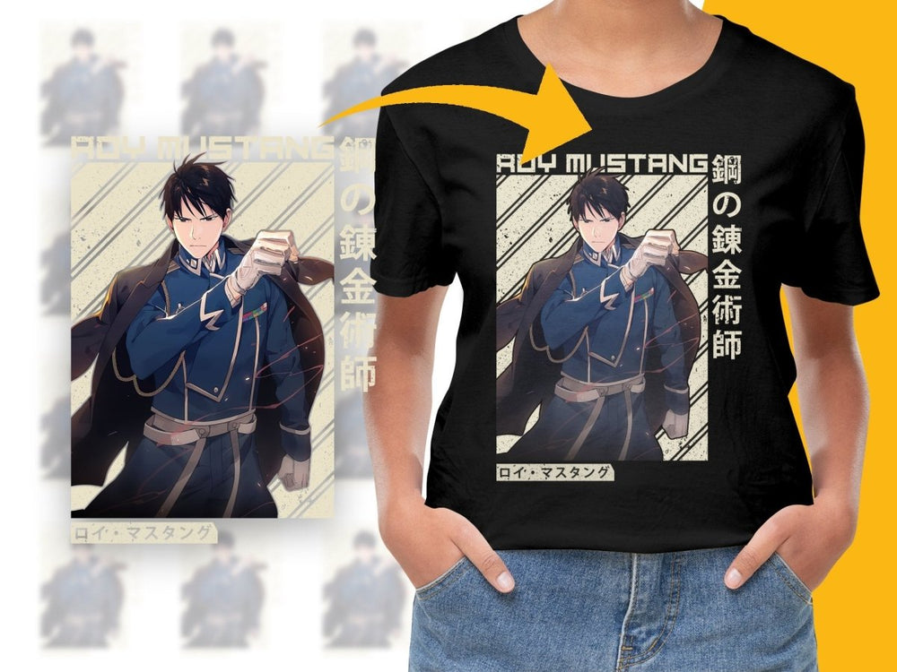 Roy Mustang Anime Character PNG Digital - Teepew