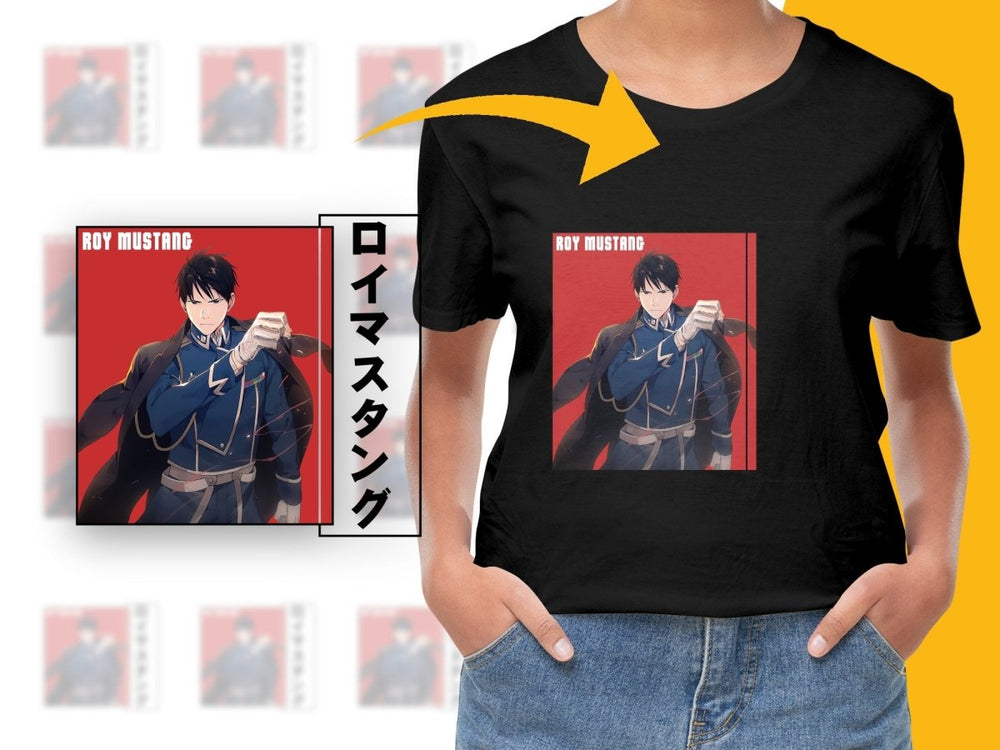 Roy Mustang Anime Character PNG File - Teepew