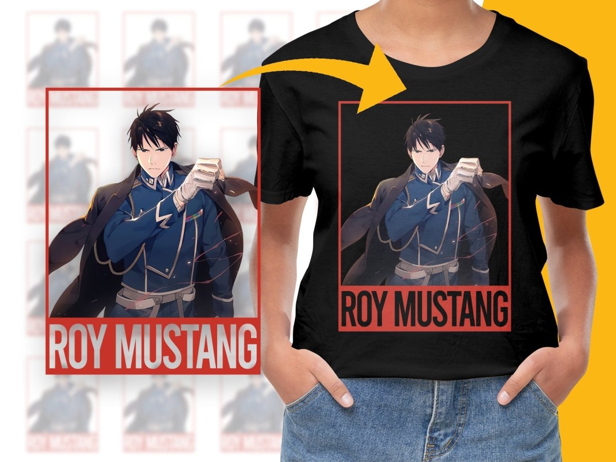 Roy Mustang PNG File Anime Character Digital - Teepew