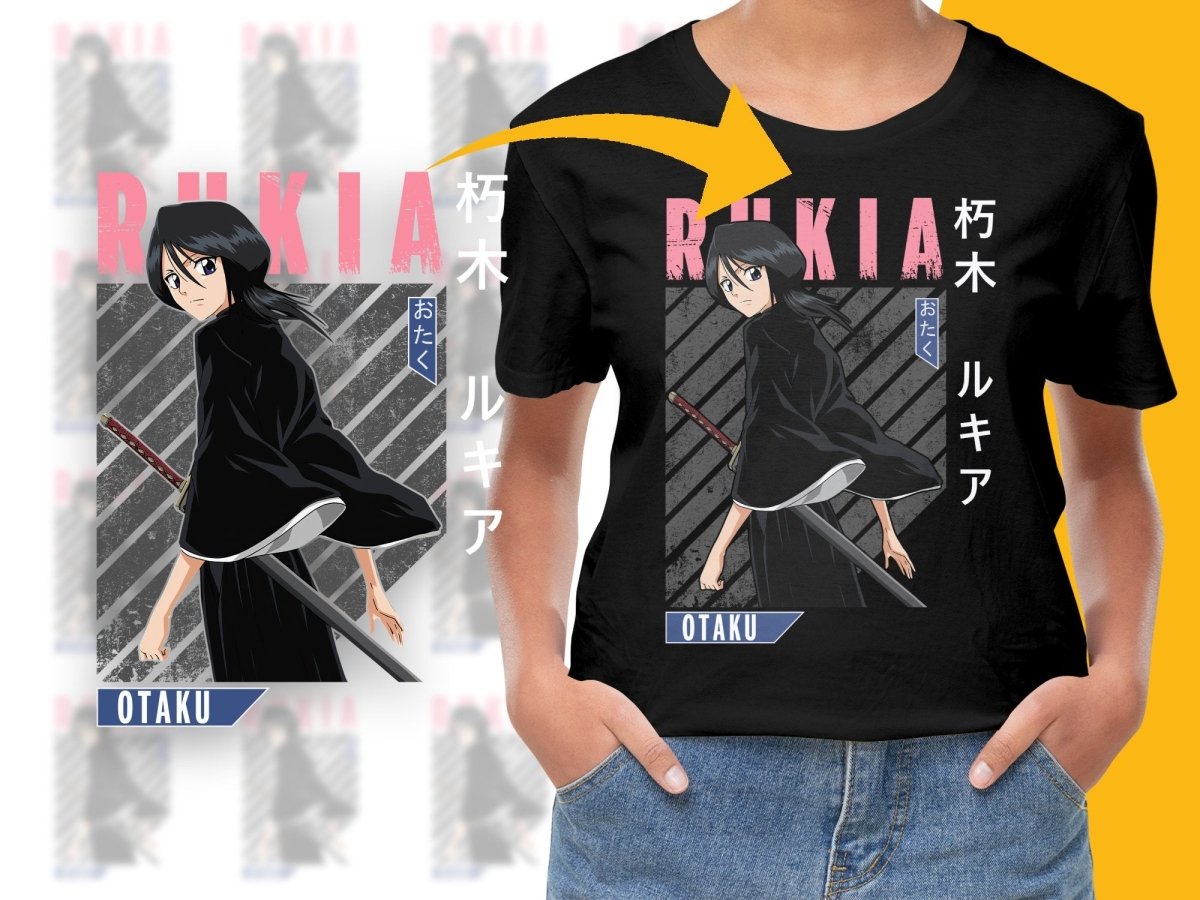 Rukia Character PNG File Digital - Teepew