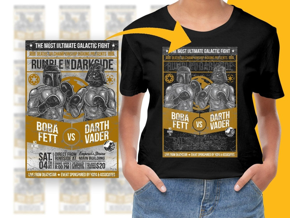 Rumble In The Darkside Popculture PNG File - Teepew