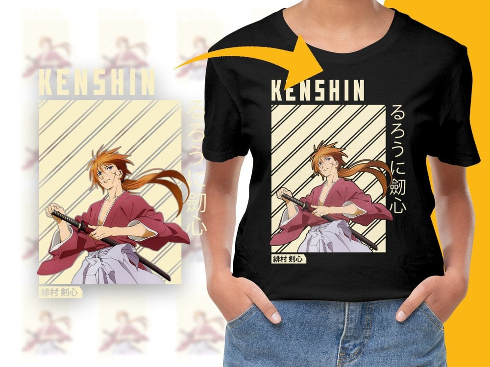Rurouni Kenshin Anime Character PNG Digital Download - Teepew