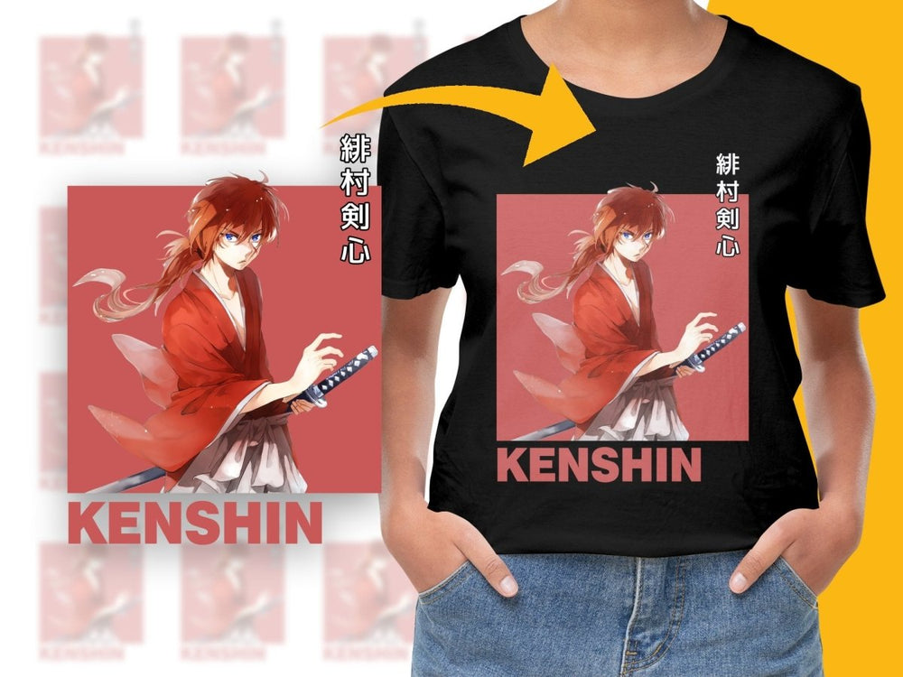 Rurouni Kenshin Digital Character Art Print Download - Teepew