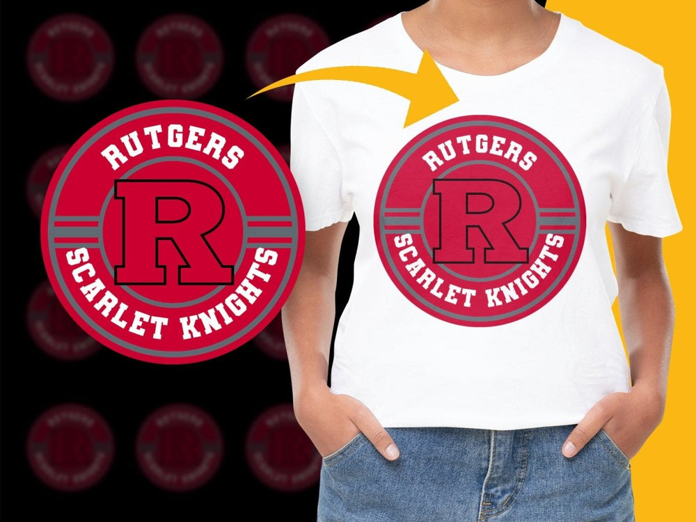 RUTGERS SCARLET KNIGHTS NCAA College PNG File - Teepew