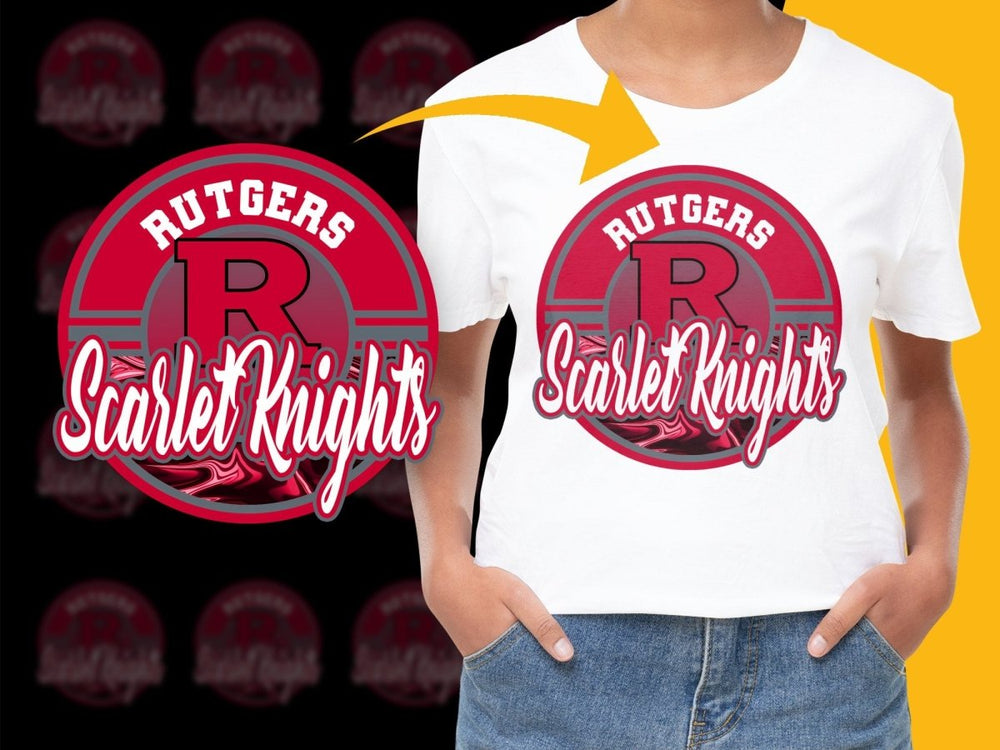 RUTGERS SCARLET KNIGHTS NCAA College PNG File - Teepew