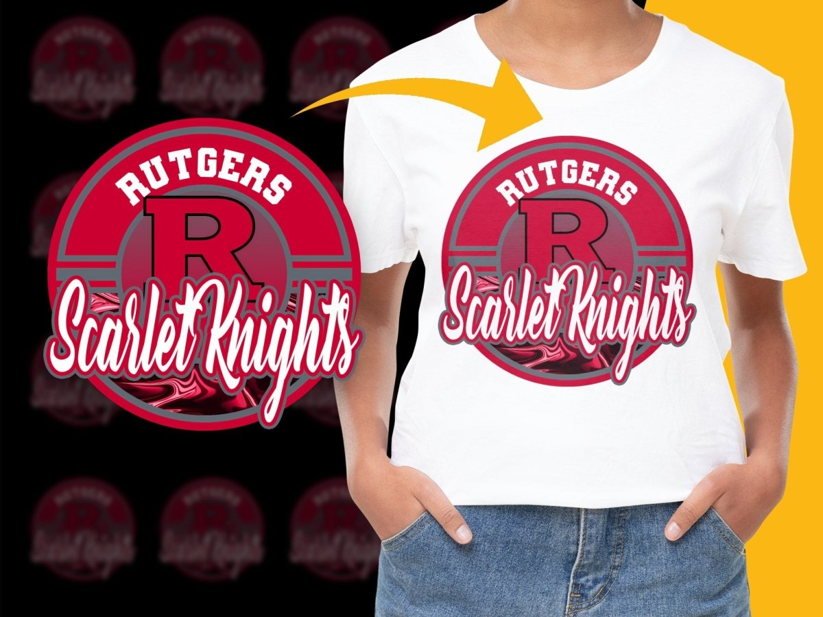 RUTGERS SCARLET KNIGHTS NCAA College PNG File - Teepew