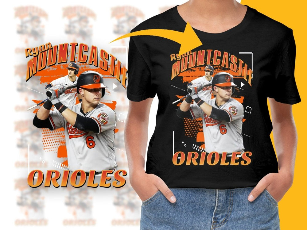Ryan Mountcastle Baltimore Orioles Graphic PNG File - Teepew