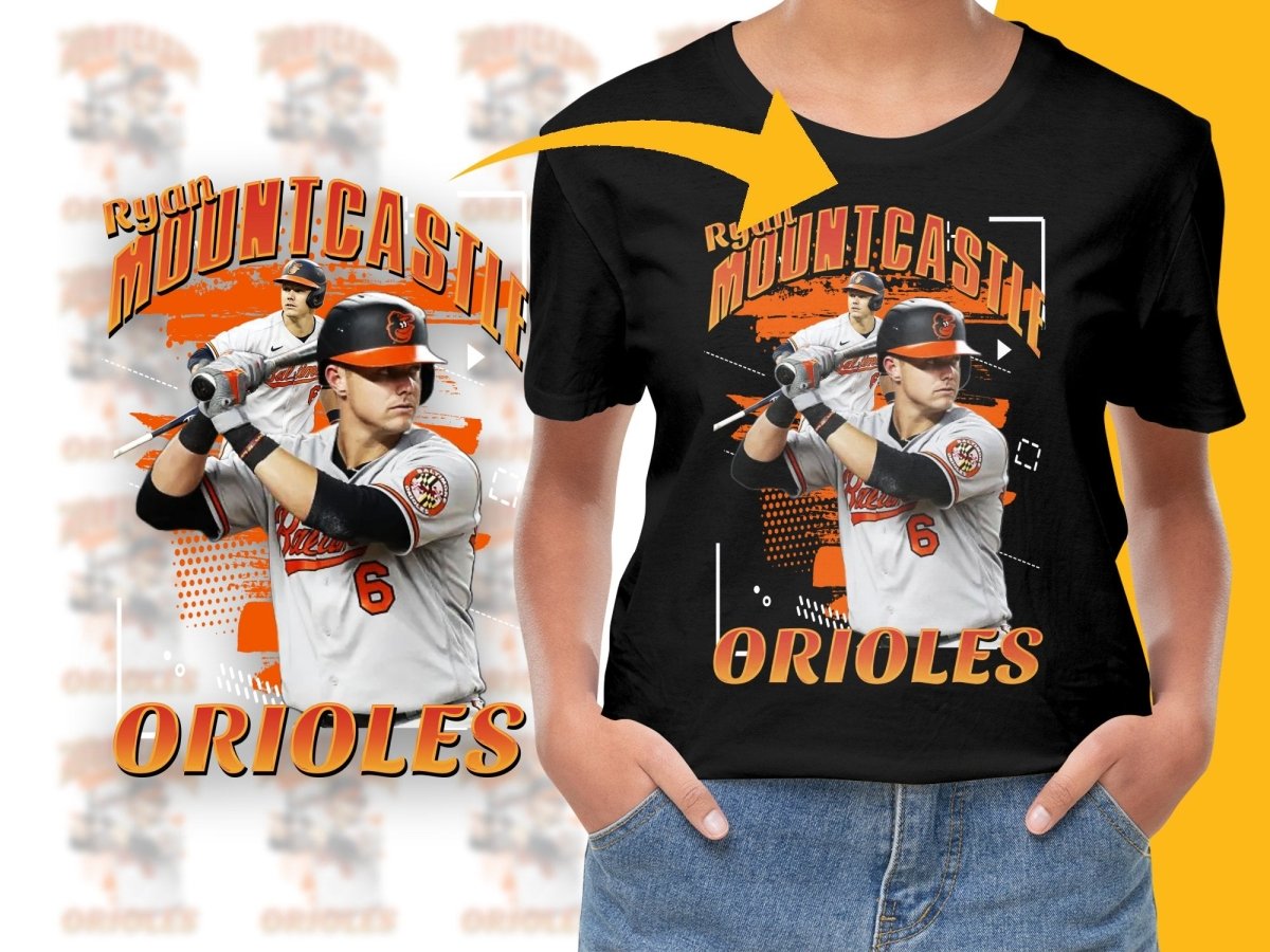 Ryan Mountcastle Baltimore Orioles Graphic PNG File - Teepew