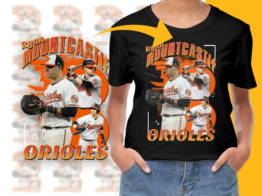 Ryan Mountcastle Orioles Baseball Bootleg PNG File - Teepew