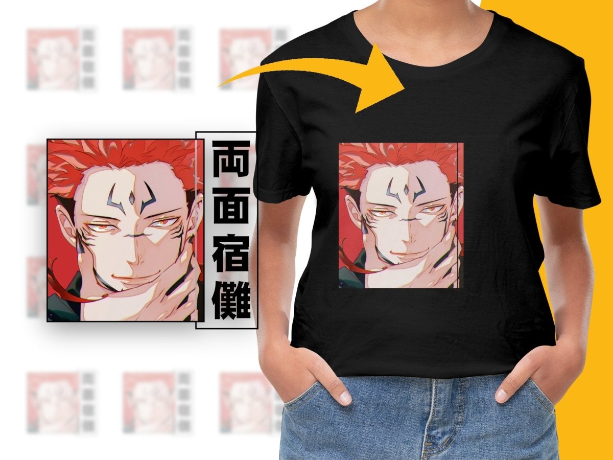 Ryomen Sukuna Anime Character PNG Digital - Teepew