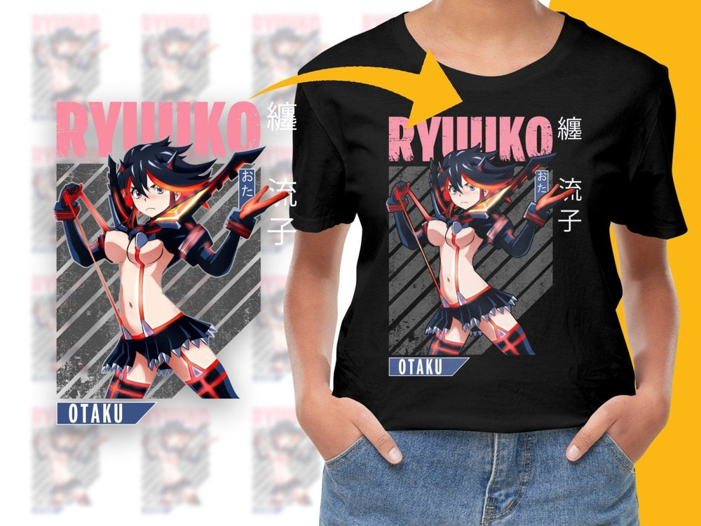 RyuuKo Anime Character PNG File Digital - Teepew