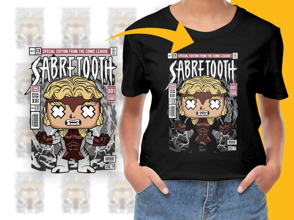 Sabretooth Popculture PNG File - Teepew