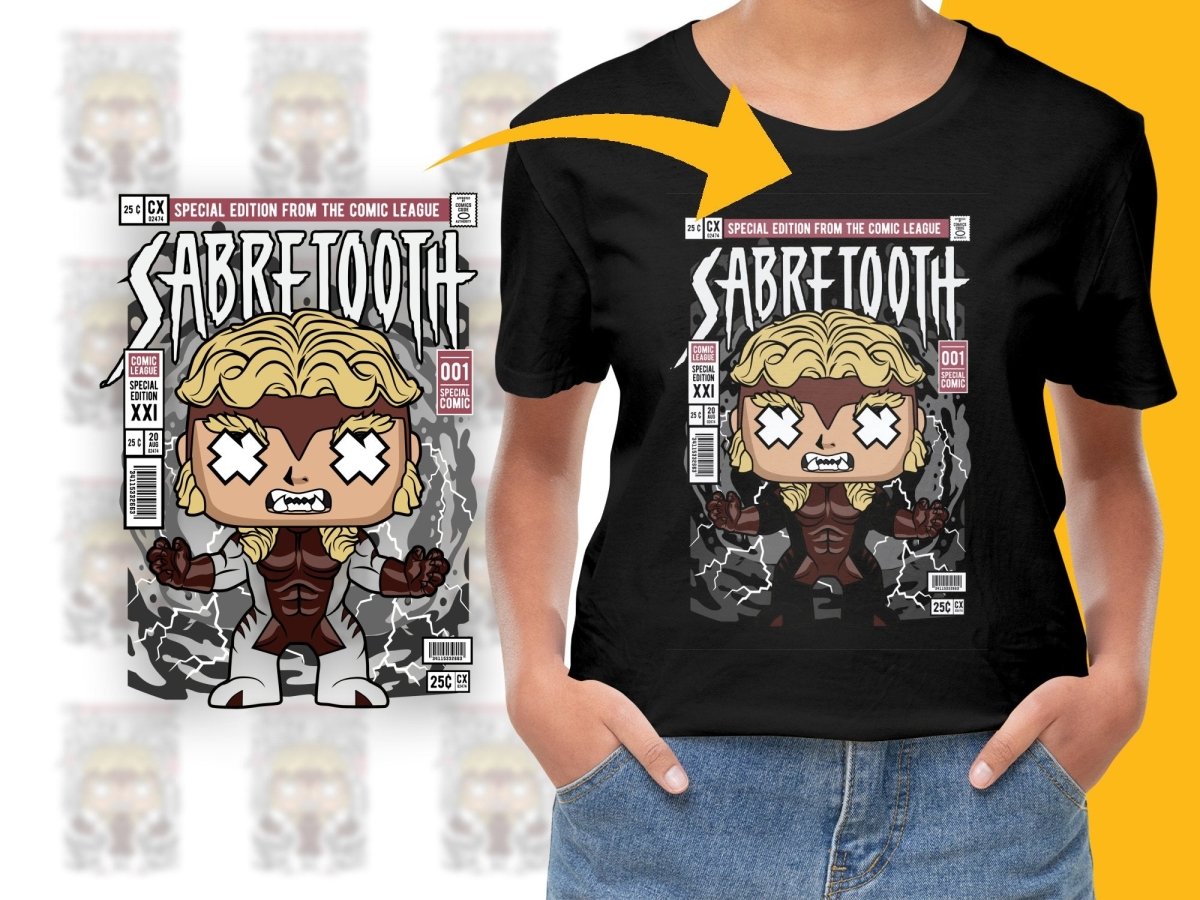 Sabretooth Popculture PNG File - Teepew