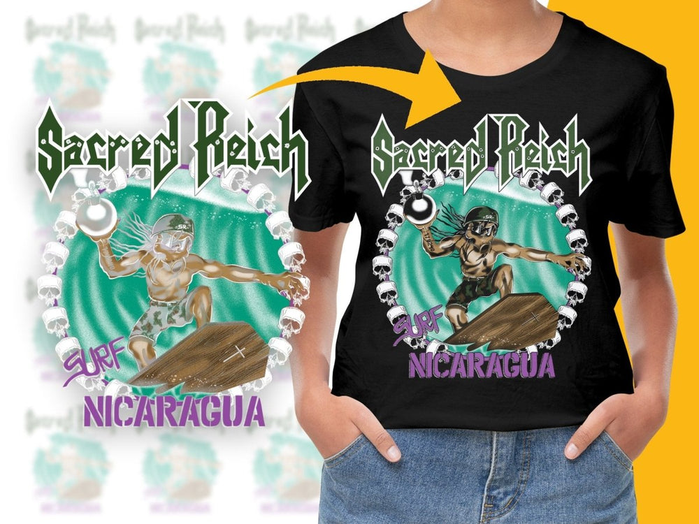 Sacred Reich Surf Nicaragua PNG File - Teepew