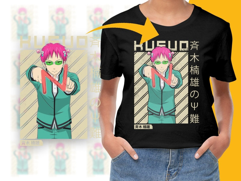 Saiki Kusuo Anime Character PNG File - Teepew