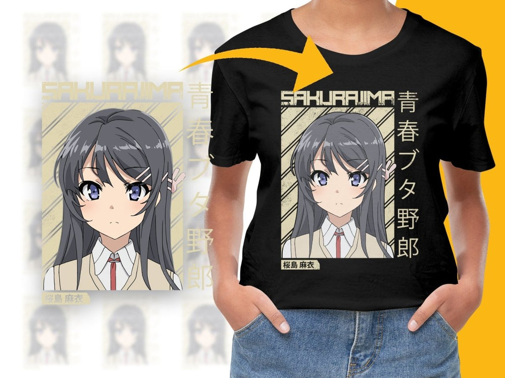 Sakurajima Mai Anime Character PNG File - Teepew