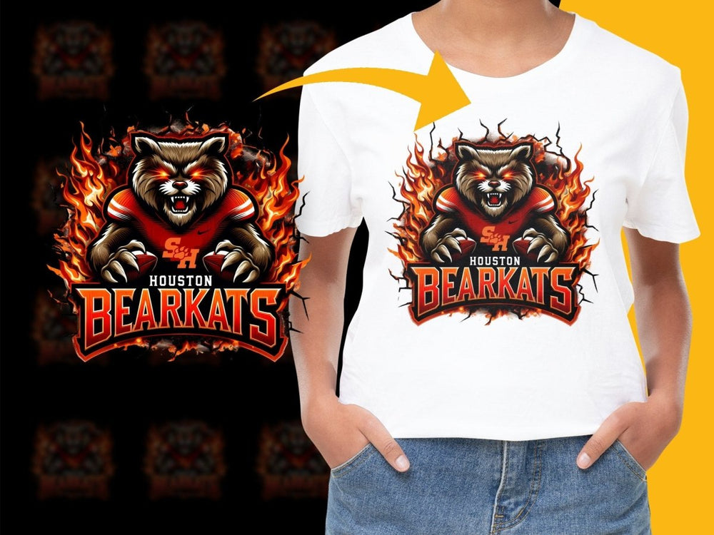 Sam Houston State Bearkats PNG FileSports Team Mascot Poster - Teepew