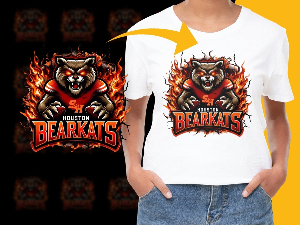 Sam Houston State Bearkats PNG FileSports Team Mascot Poster - Teepew