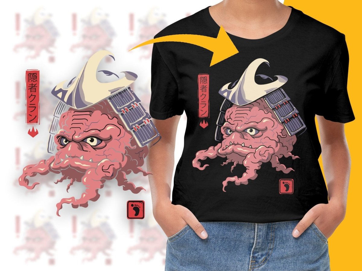 Samurai Octopus Graphic Design PNG File - Teepew