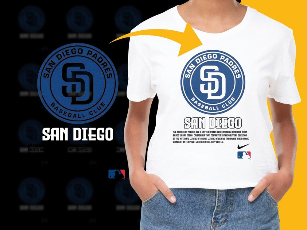 San Diego Padres Baseball Club PNG File - Teepew