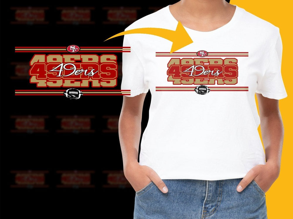 San Francisco 49ers Football Team Fan Club PNG File - Teepew