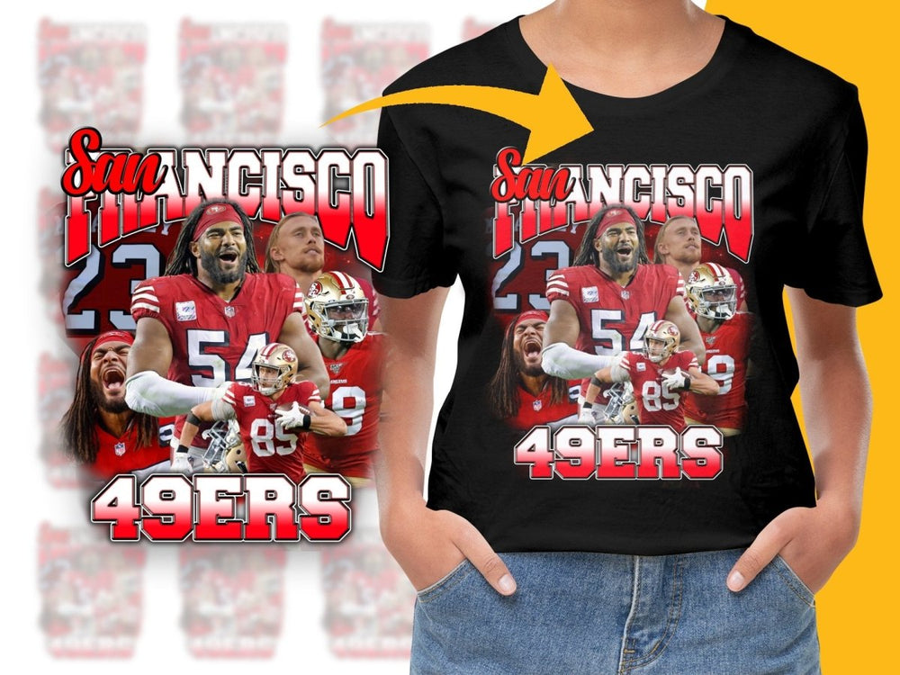 San Francisco 49ers Football Team Fans PNG File - Teepew