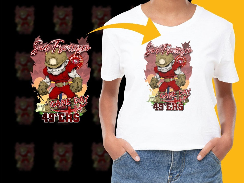 San Francisco 49ers Game Day Graphic PNG File - Teepew
