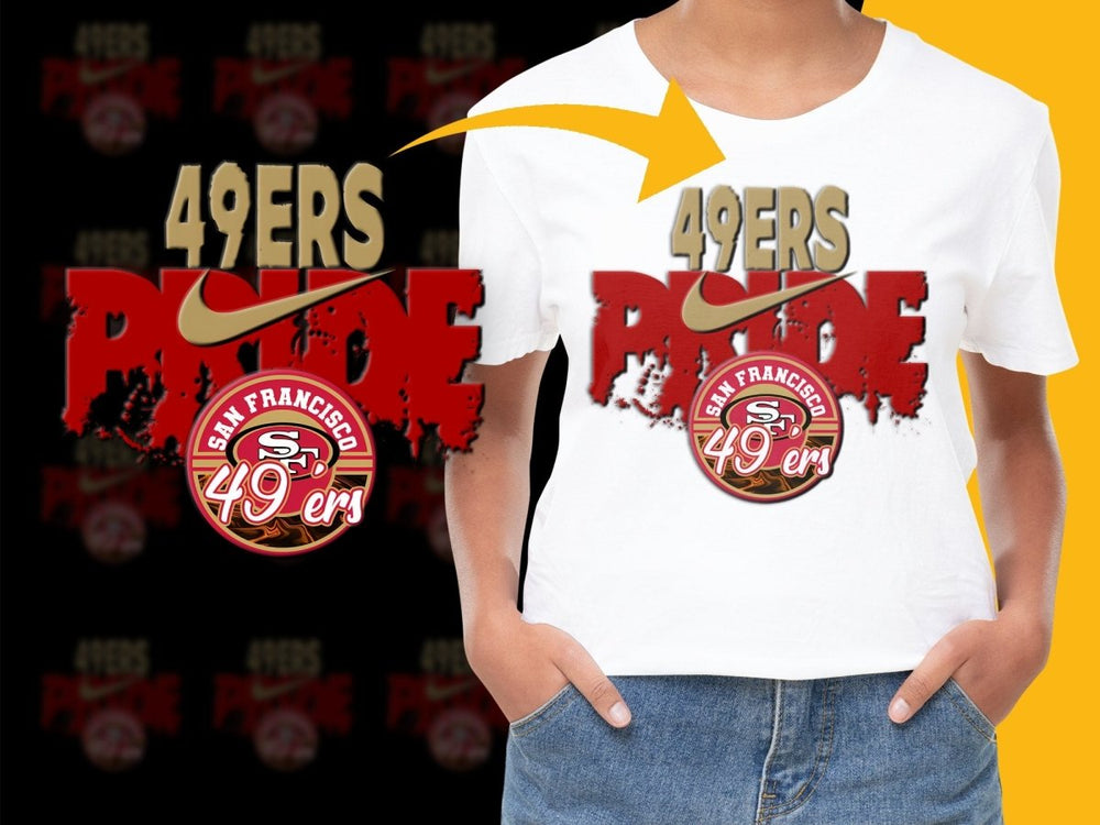 San Francisco 49ers Pride Logo Nike Graphic PNG File - Teepew