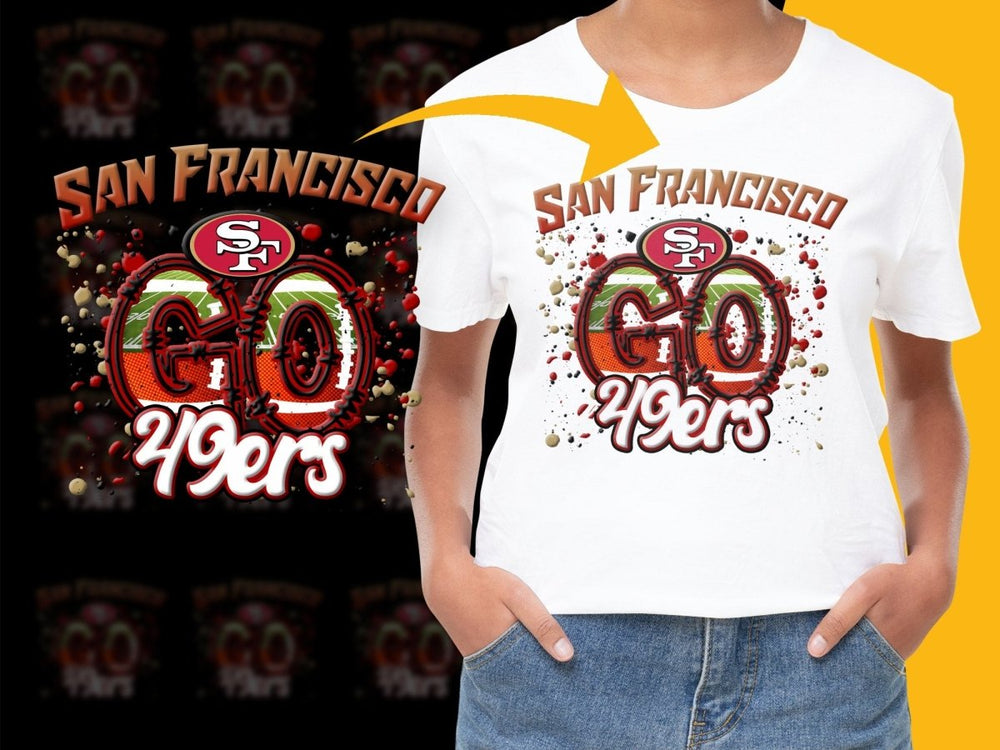 San Francisco Go 49ers NFL Sport Team Fan PNG File - Teepew