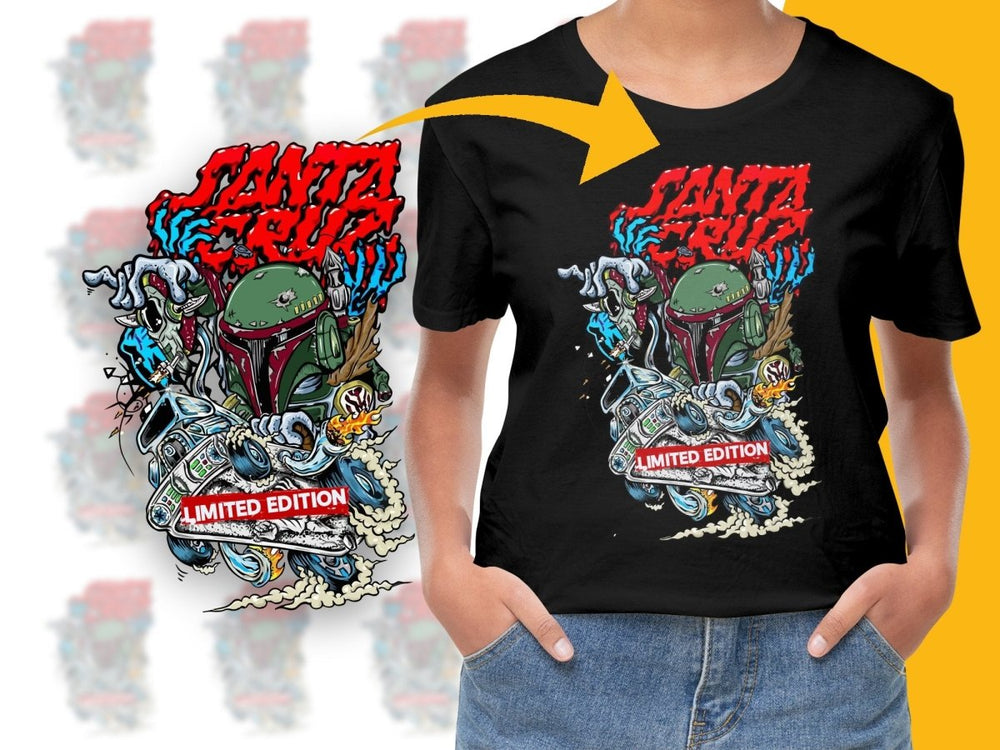 Santa Boba Fett Limited Edition PNG File - Teepew