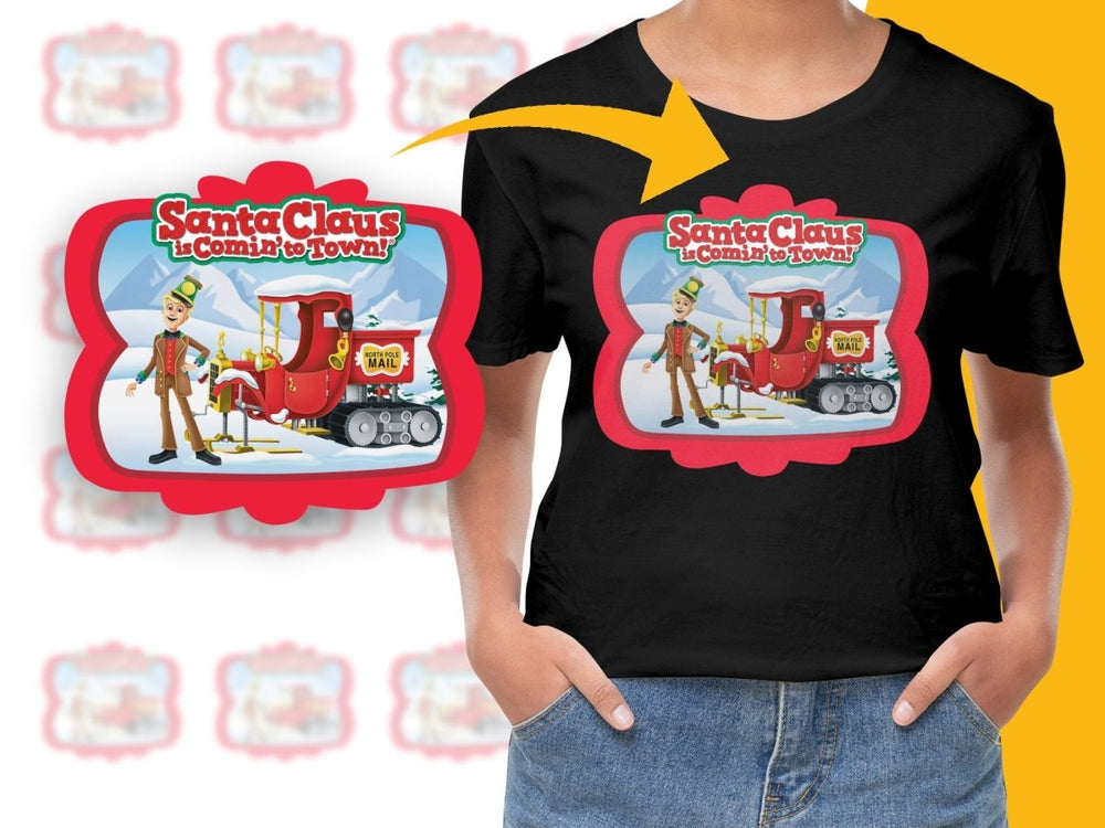 Santa Claus is Comin to Town Character PNG File - Teepew