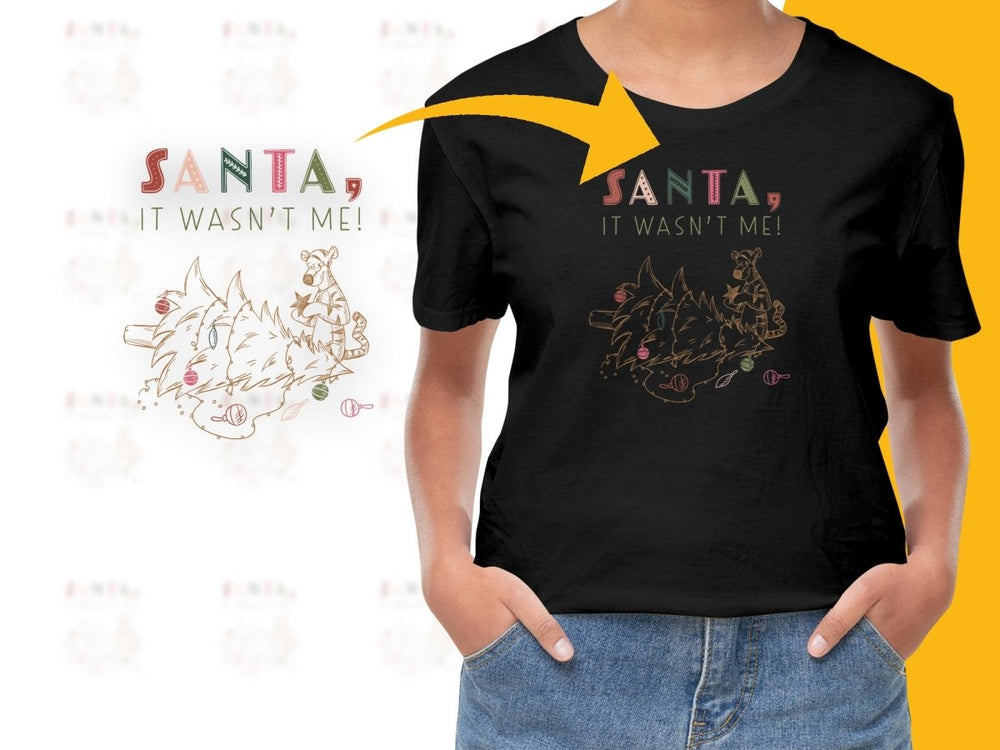 Santa It Wasn't Me Digital product - Teepew
