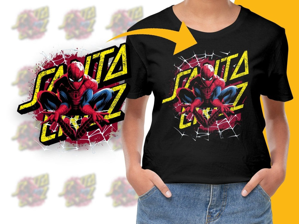 Santa Spider - Man Graphic PNG File - Teepew