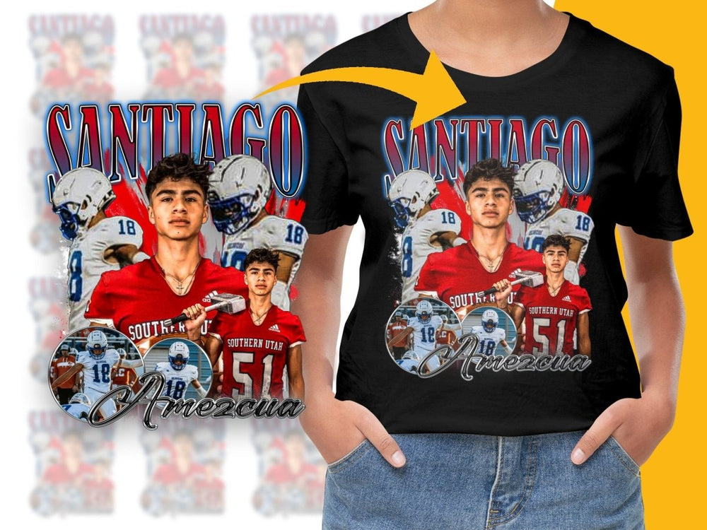 Santiago Southern Utah Football Graphic PNG File - Teepew