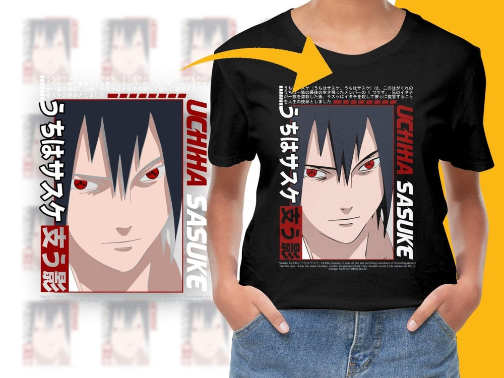 Sasuke Uchiha Naruto Graphic PNG File - Teepew