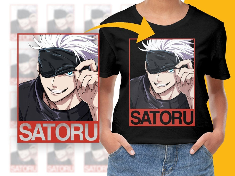 Satoru Anime Character PNG File Digital - Teepew